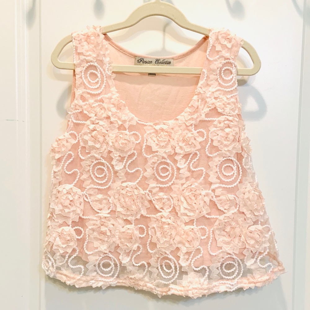 Handcrafted Embroidered Crop Top